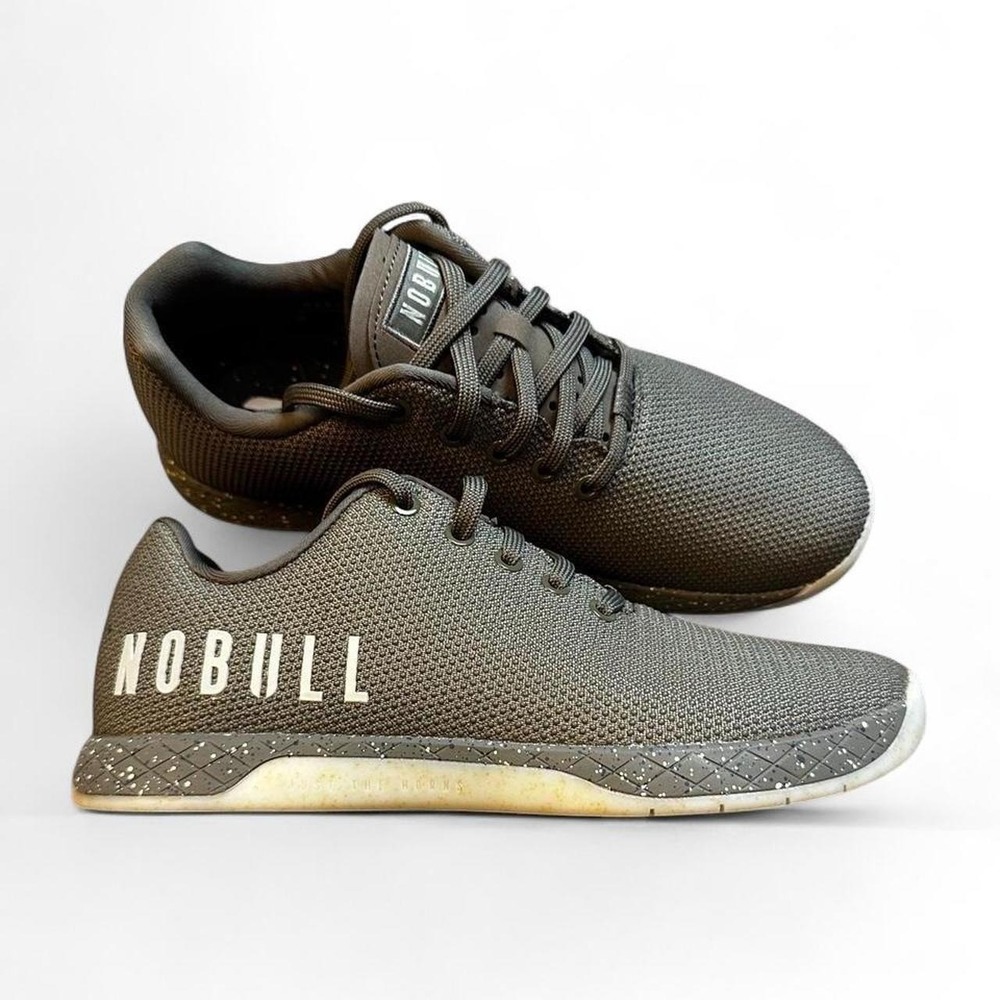 Nobull Outwork OG Trainers Shoes Taupe speckle Mens 9 Women's 10.5 New